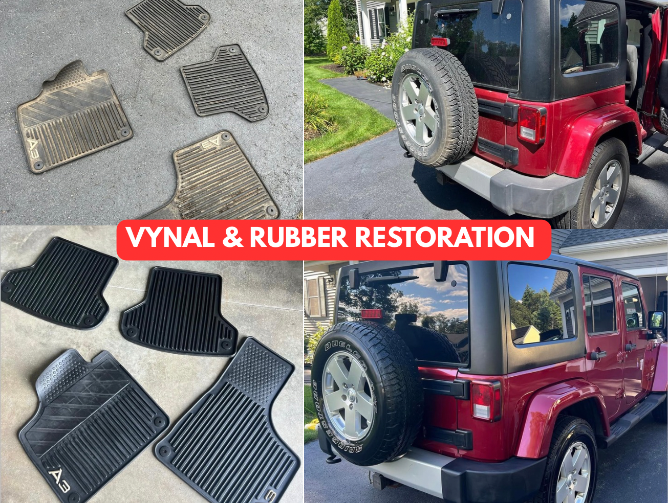 Auto detailing result
